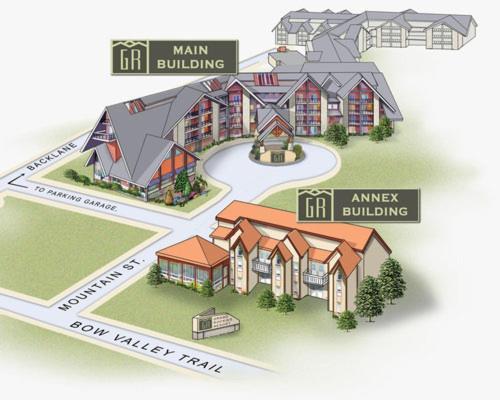 B&B Grand Rockies Resort 2Br 1Pullout Κάνμορ Εξωτερικό φωτογραφία